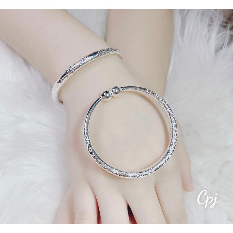 Vòng tay, vòng tay bạc trạm rồng 🐉 rẻ đẹp nhất XƯỞNG BẠC PHƯƠNG CẢNH CPJ