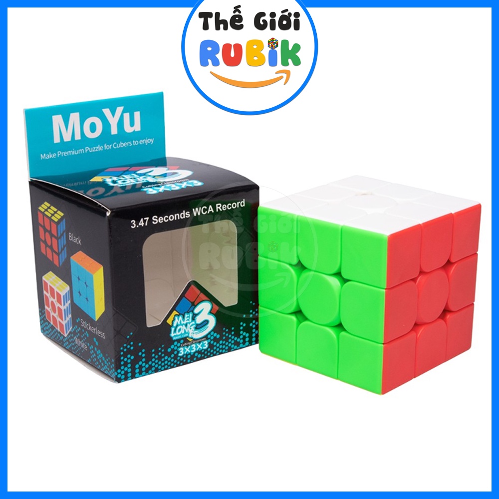 Rubik 3x3 MoYu MeiLong 3 Khối Lập Phương Rubic 3 Tầng Đồ Chơi Thông Minh. Quà Tặng Khen Thưởng Cho Học Sinh