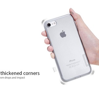 [TẶNG CƯỜNG LỰC] ỐP LƯNG IPHONE 8/7 NILLKIN SILICON CHÍNH HÃNG