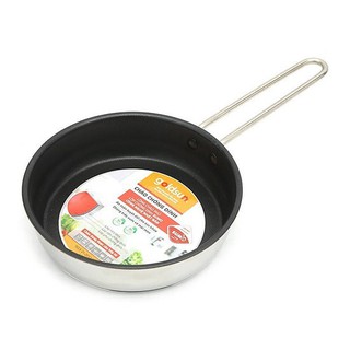 Chảo inox chống dính GOLDSUN GPP09-F18-Chống Dính Okitsumo Nhật bản- 3 Lớp Đáy Bắt Nhiệt Nhanh- Tiết Kiệm Thời Gian Nấu
