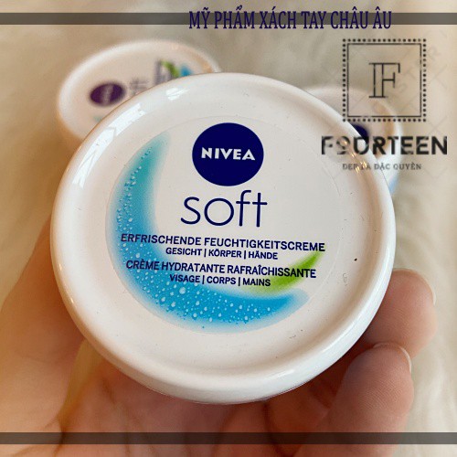 KEM DƯỠNG ẨM TOÀN THÂN NIVEA SOFT 50ML (Bill Đức)