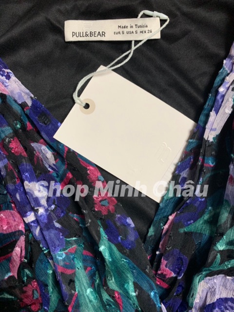 Váy hoa Pull&Bear auth canh sale,kèm ảnh thật