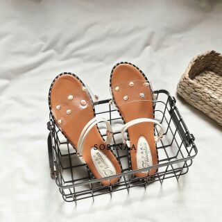 SANDAL 2 KIỂU QUAI TRONG ĐINH