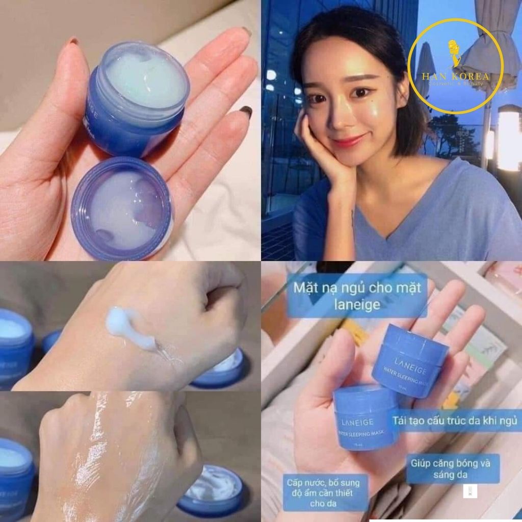 Mặt nạ ngủ LANEIGE  water sleeping mask cấp nước, căng bóng da 15ml HÂN KOREA