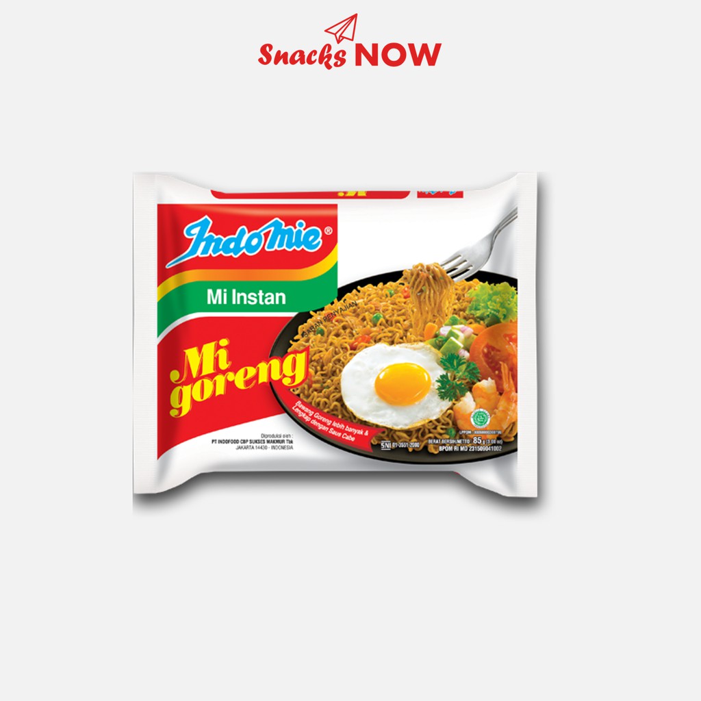 Mì Xào Khô Indomie Mi Goreng Fried Vị Đặc Biệt 85g - Snacks NOW