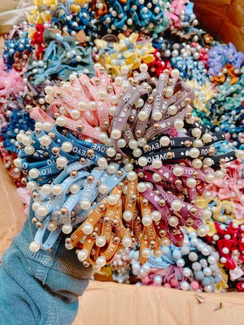 SET 3 CÁI CỘT TÓC 3 MẪU KHÁC NHAU SIÊU TIỆN LỢI