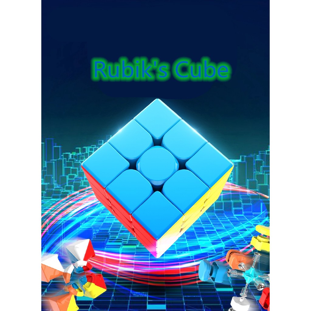Khối Rubik 3 Tầng Chuyên Nghiệp Tốc Độ Cao