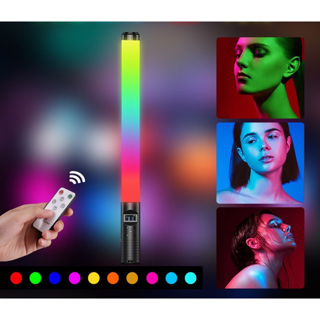 Led Light Stick RGB - Gậy Led 50cm chỉnh màu, độ K BH 1T