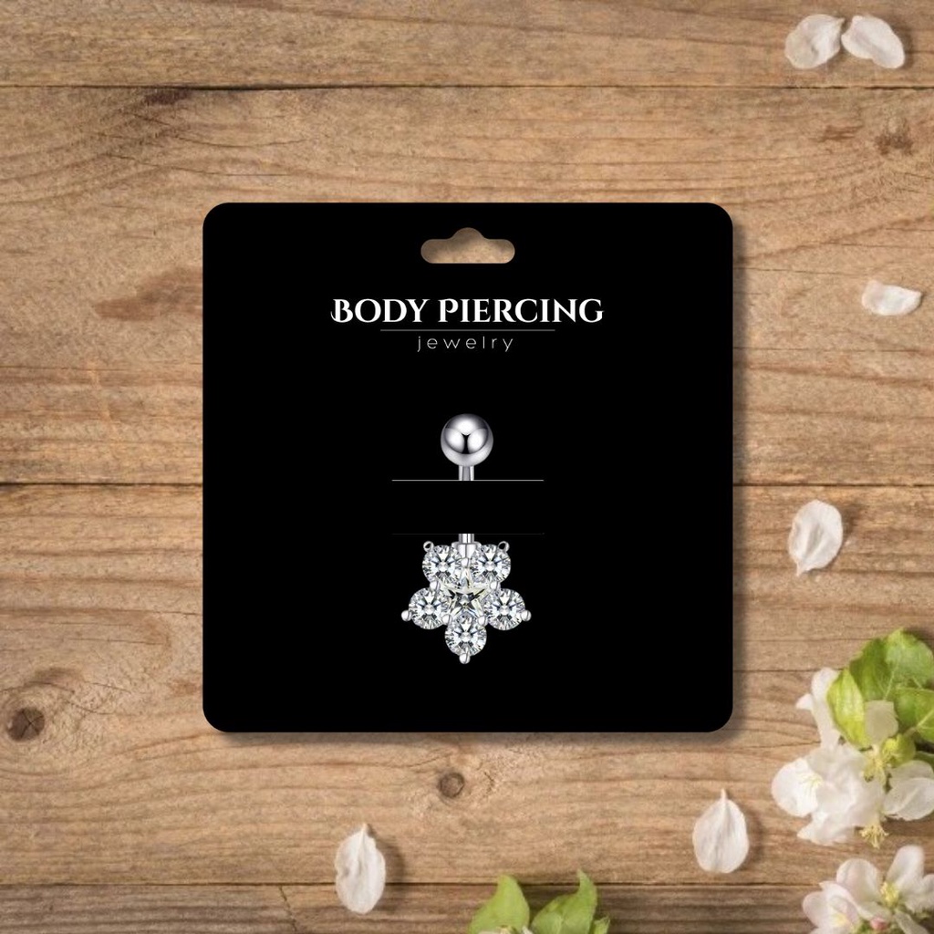10 bìa treo khuyên rốn, tag treo khuyên rốn, size 7x7cm, giấy bìa cứng 600g