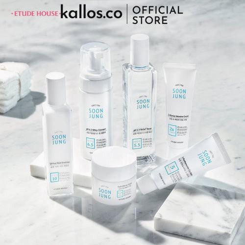 [TEM CHÍNH HÃNG] Sữa Rửa Mặt Dạng Bọt Etude House Soon Jung 5.5 Foam Cleanser, pH 6.5 Whip Cleanser | BigBuy360 - bigbuy360.vn