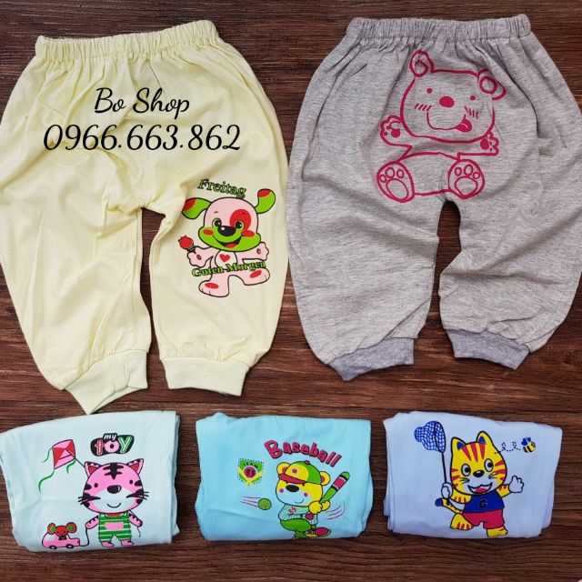 10 quần dài rã đũng in mông - 100% cotton loại 1