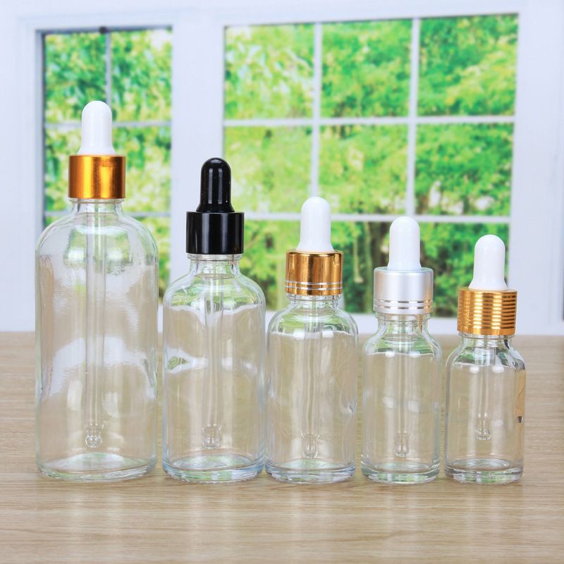 Lọ Chiết Serum ❤ GIÁ TẬN GỐC ❤ Lọ đựng tinh dầu 5ml/10ml Dày bóp giọt Khoen Bạc chiết serum , phụ kiện du lịch