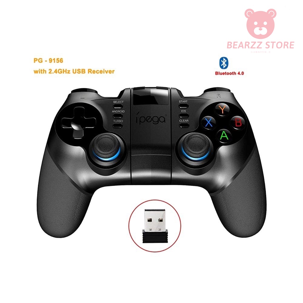 Tay cầm chơi game IPEGA PG-9076 kết nối Bluetooth tương thích với điện thoại thông minh/TV/PC/TV Box