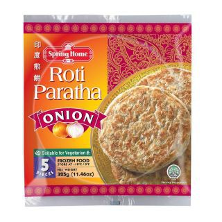 Thùng 24B Bánh Roti Paratha Onion 325gr*5/ Bánh Mì Đạo Hồi/ Bánh Mì - NK Singapore