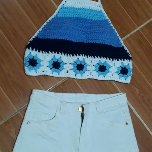 Yếm ren hoa 120k ( hình thật )