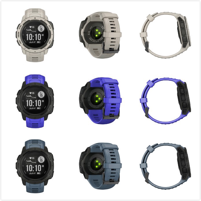 Dây đeo bằng silicon cho đồng hồ Garmin Instinct 22mm