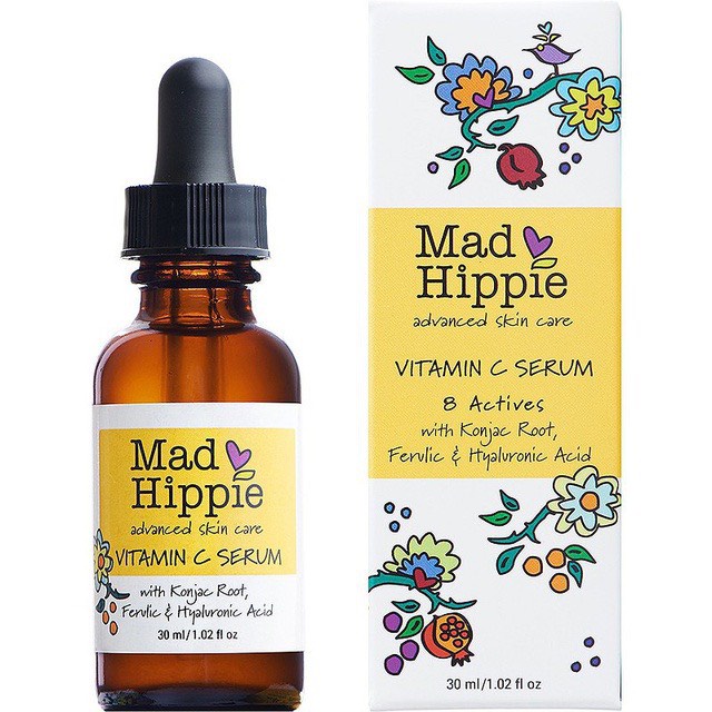 Serum Vitamin C Mad Hippie Tinh Chất Làm Sáng Đều Màu Da Giảm Thâm