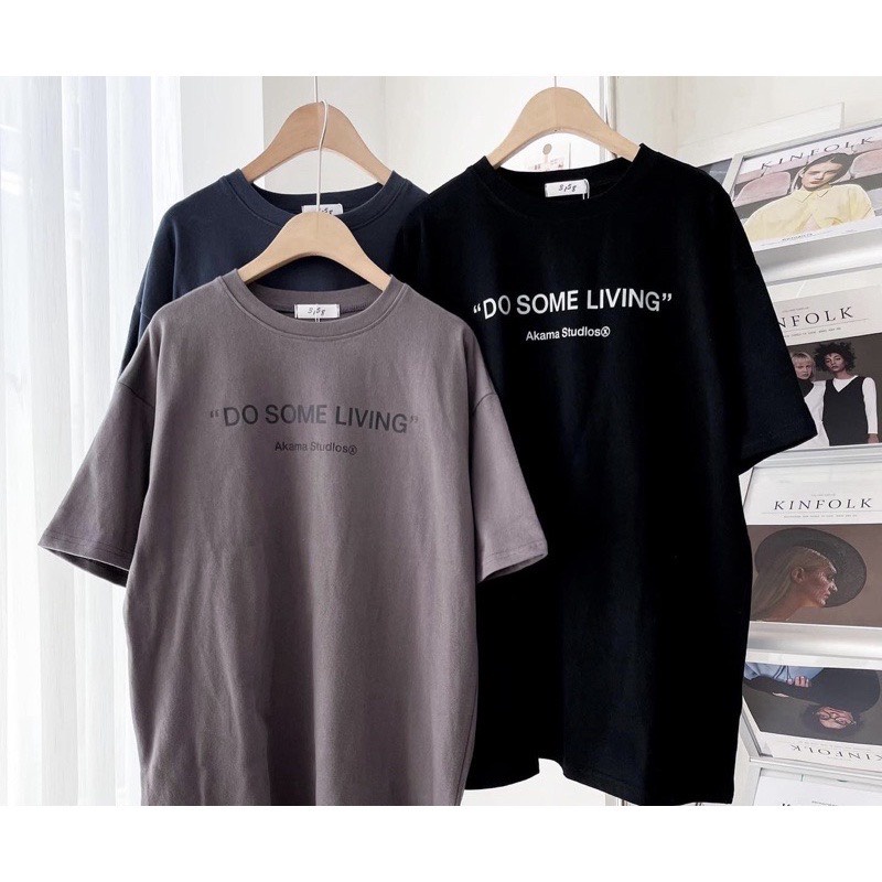 [FREESHIP 50K] ÁO Phông Siêu Hot Hàng 3158 Cotton  DO SOME LIVING Chất Tuyết Nhung Samsam4896 | BigBuy360 - bigbuy360.vn