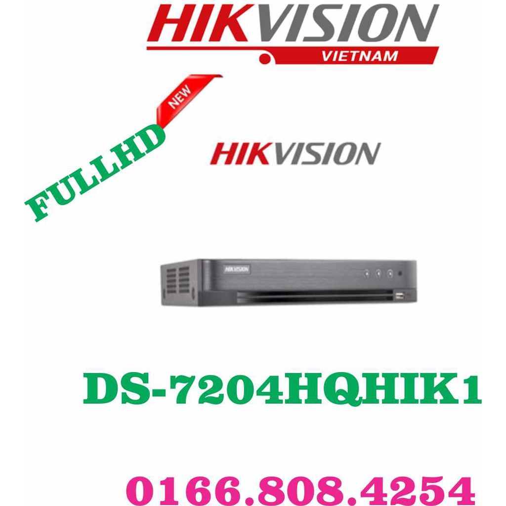 ĐẦU GHI HÌNH -DS-7204HQHI -K1