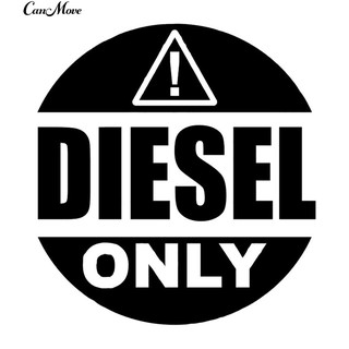 Decal dán xe hơi chữ diesel Only