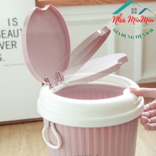 Thùng rác nhựa có nắp, thùng đựng rác