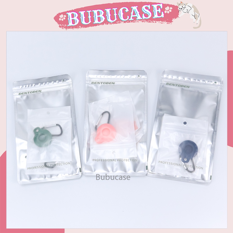 Bao Air Tag Silicon Nhiều Màu Có Móc Treo Tiện Lợi - Chống Thấm Nước, Rơi Vỡ, Trầy Xước Air Tag