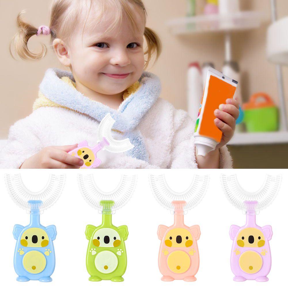 NIUYOU Bàn Chải Đánh Răng Bằng Silicon Mềm Chăm Sóc Răng Miệng Cho