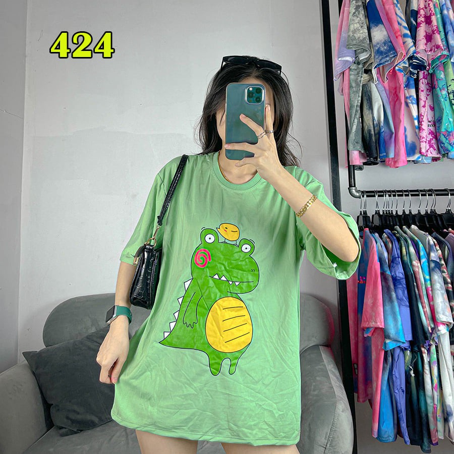 Áo thun tay ngắn unisex, áo phông tay lỡ nam nữ 3D không phai màu , 65% cotton, free size 40-75kg - yumi47store | BigBuy360 - bigbuy360.vn