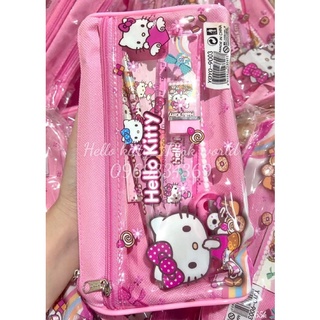 combo bóp viết 7 món hello kitty
