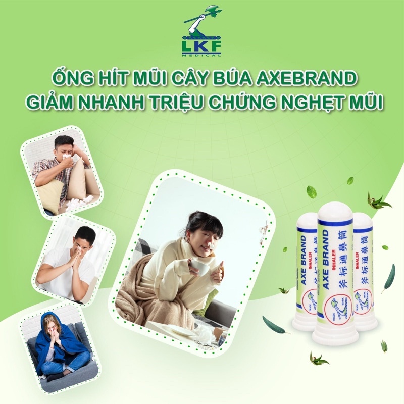 Ống hít mũi cây búa