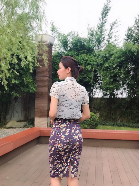 CHÂN VÁY BÚT CHÌ CẠP LIỀN HOẠ TIẾT | BigBuy360 - bigbuy360.vn