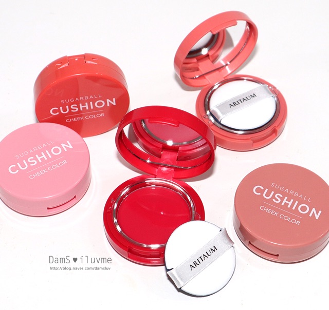 MÁ HỒNG DẠNG KEM ARITAUM SUGARBALL CUSHION CHEEK COLOR