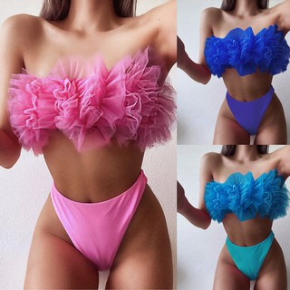 Bikini phối lưới thiết kế quyến rũ cho nữ