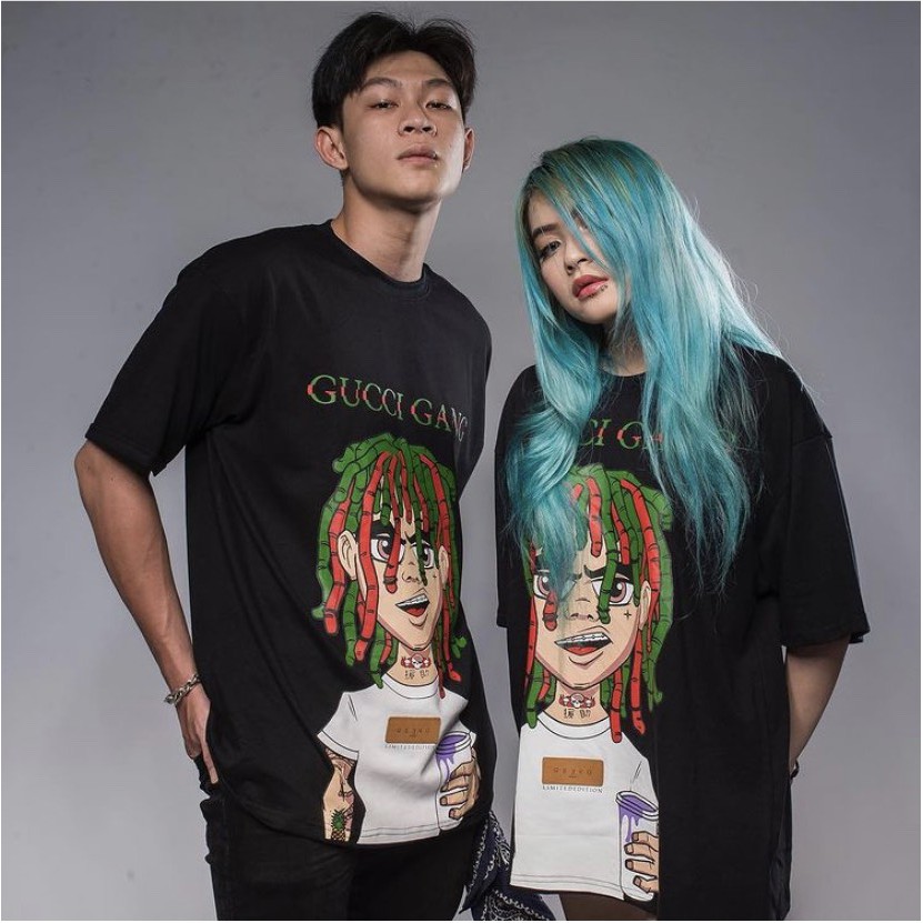 Áo phông Nam / Nữ GC GANG GEKKO Áo phông thun COTTON 100% | CHUẨN CAO CẤP l Size 40 - 100 Kg