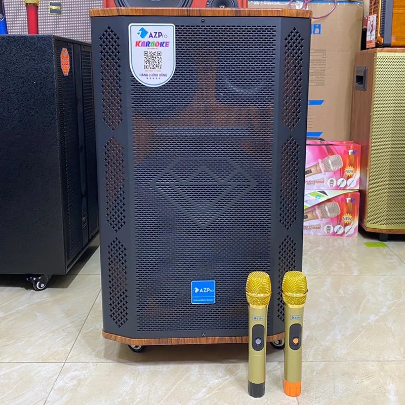 Loa kéo AZpro 2506A Bass 40 3 đường tiếng Phiên bản 2022 có REVERB tặng 2 micro cao cấp