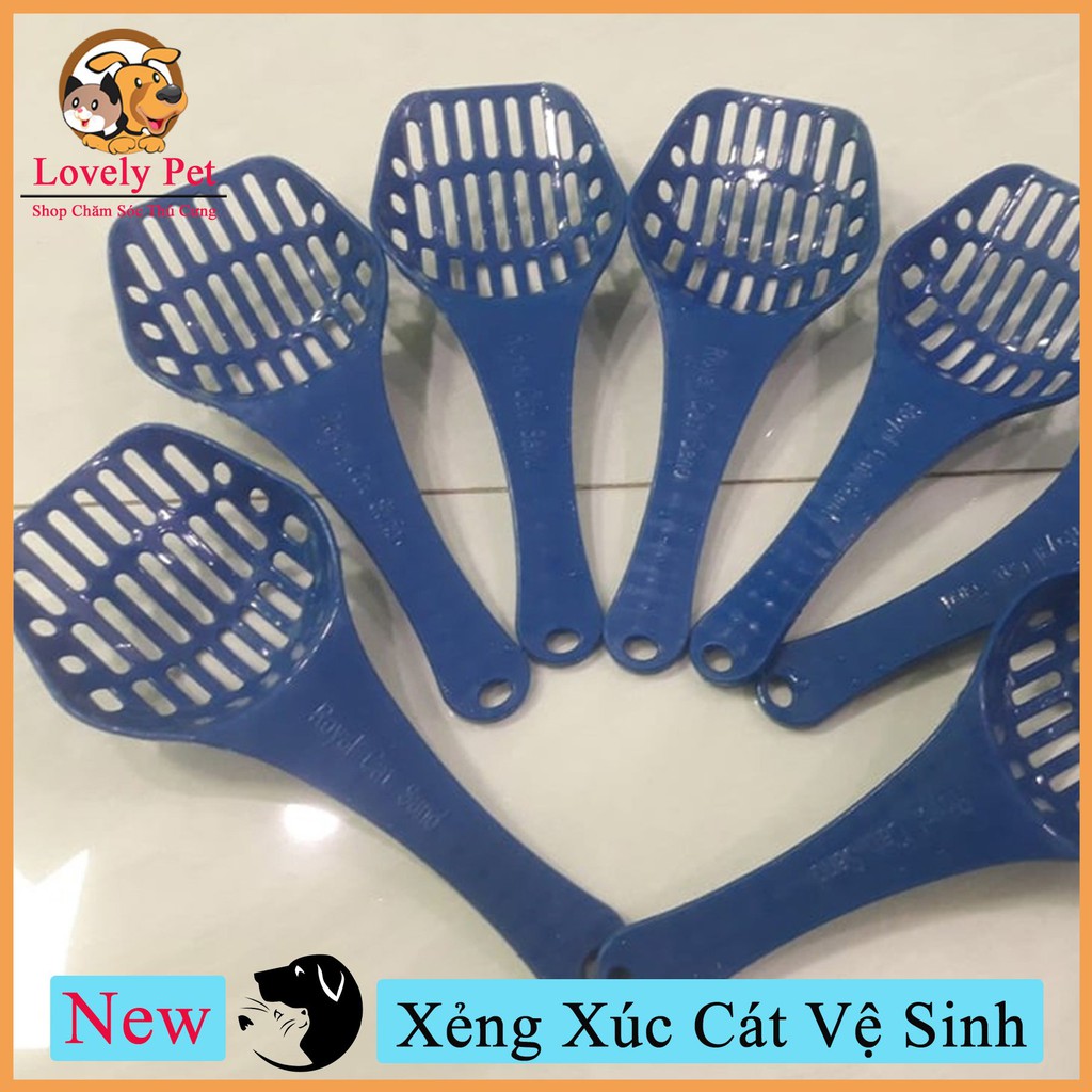 (Xả kho 3 ngày) [Giảm 40k Đơn Tối Thiểu 515k] Lovely Pet Family - Xẻng Xúc Cát Vệ Sinh Mèo