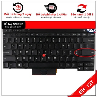 Bh 12th bàn phím laptop lenovo ibm thinkpad t530 t430 w530 x230 loại có chuột layou us hàng mới 100%