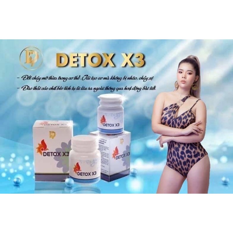 DetoX X3 Giảm mỡ Bụng hiệu quả