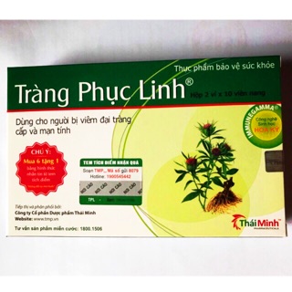 Tràng Phục Linh - Hỗ trợ cho viêm đại tràng