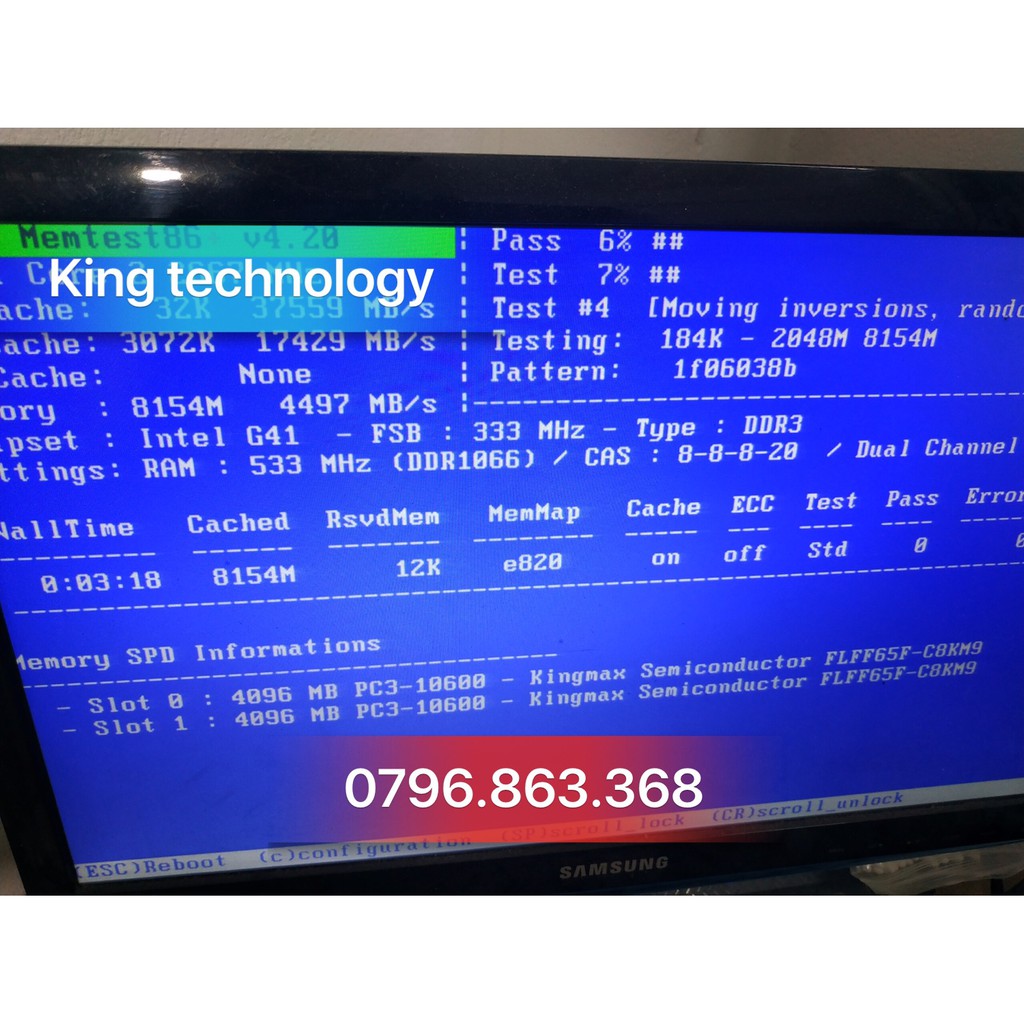 RAM KINGMAX, KINGSTON 2G, 4G DDR3 1333 PC