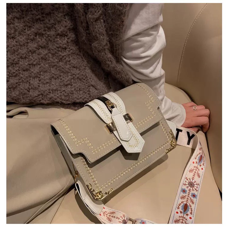 Túi xách nữ đeo chéo nhỏ xinh da mềm phong cách hàn quốc Luvito TX19
