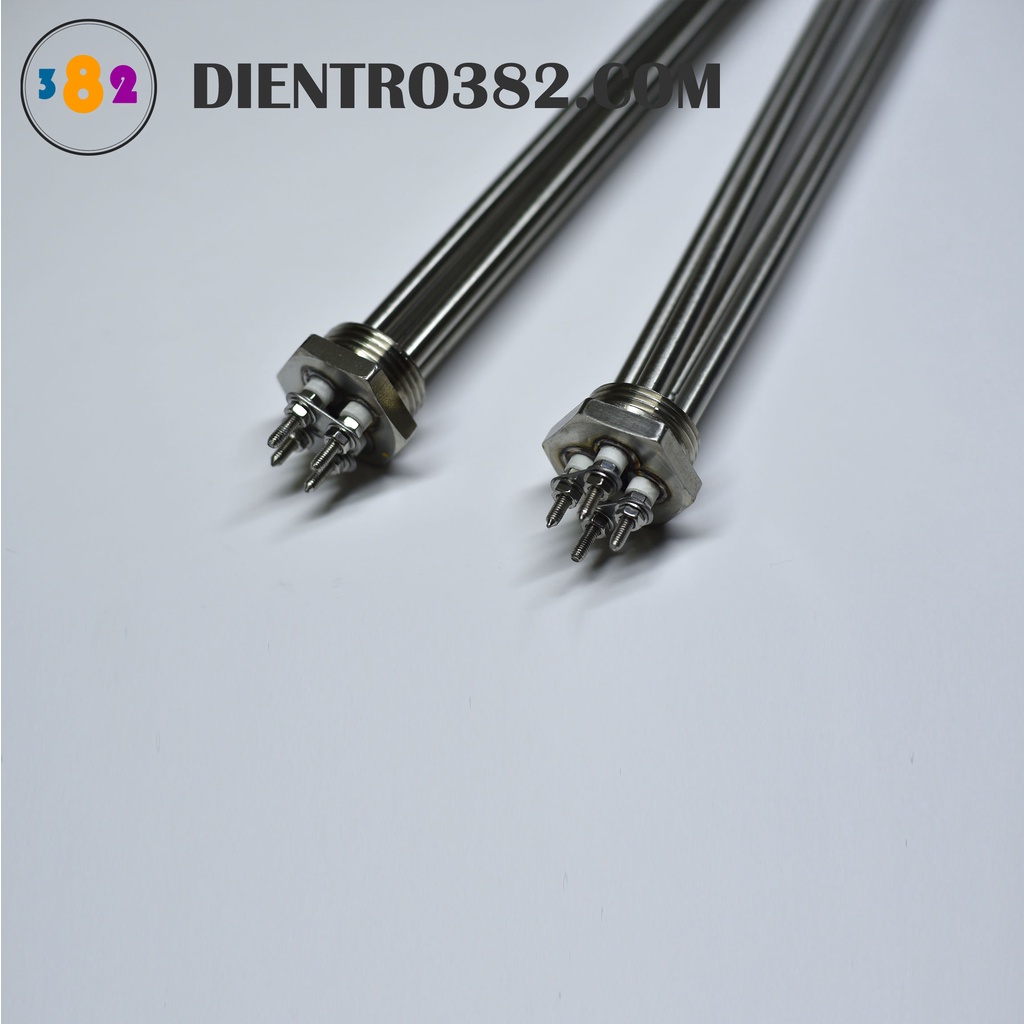 Điện trở củ ren phi 32 loại 2 sợi đốt sử dụng điện 220V - Điện trở 382