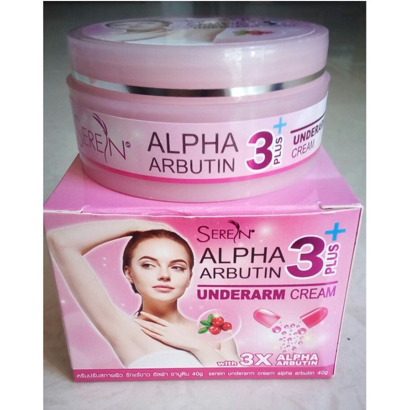 DƯỠNG VÙNG NÁCH SEREIN ALPHA ARBUTIN UNDERARM CREAM THÁI LAN 40G CHÍNH HÃNG - 9035