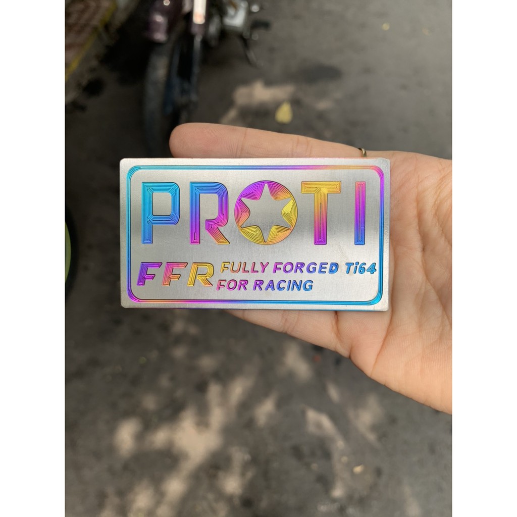 TEM LOGO TITAN 7 MÀU CÁC LOẠI CHO XE MÁY