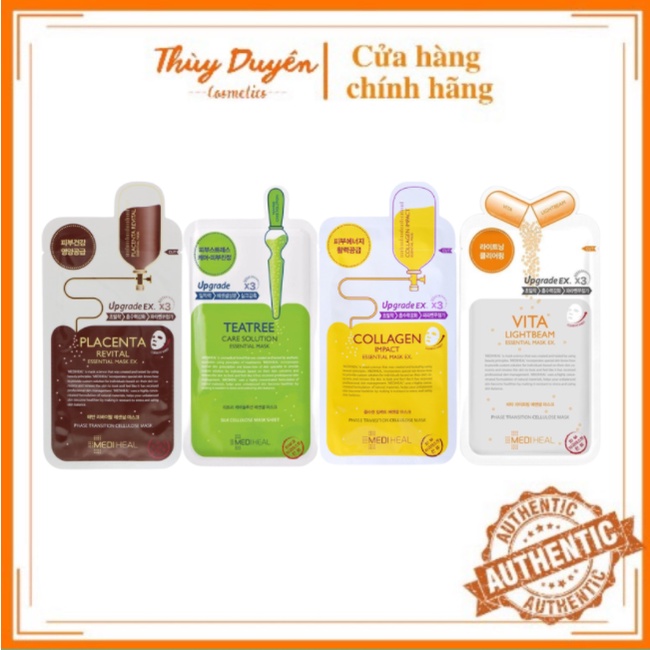 Mặt Nạ Mediheal Dưỡng Trắng Da, Giảm Mụ.n, Tá.i Tạ.o, Phụ.c Hồ.i Da Mediheal Mask 24ml