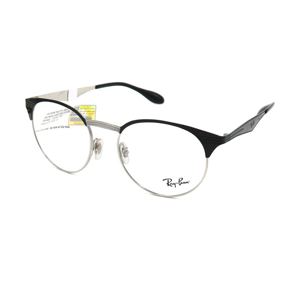 RB6406 2861 - Gọng kính nam nữ Rayban chính hãng (51-16-145), thiết kế dễ đeo bảo vệ mắt