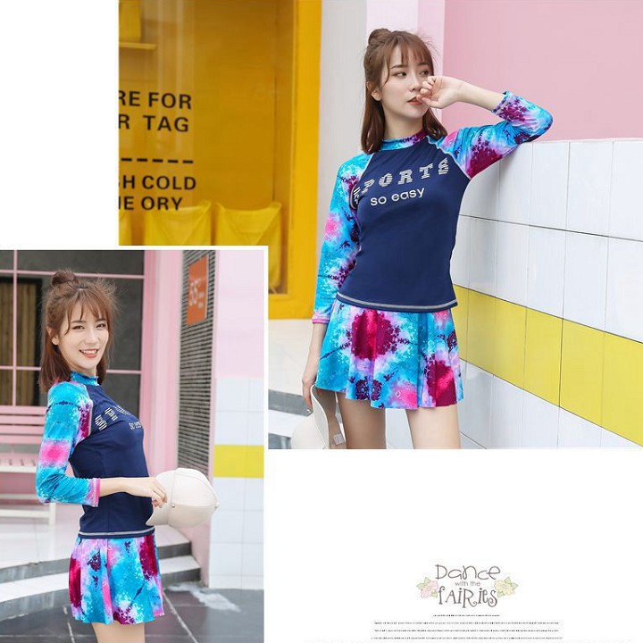 bộ bơi áo tắm dài tay cực chất | BigBuy360 - bigbuy360.vn