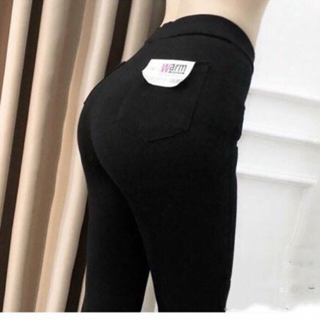 Quần Legging Warm Túi Rip