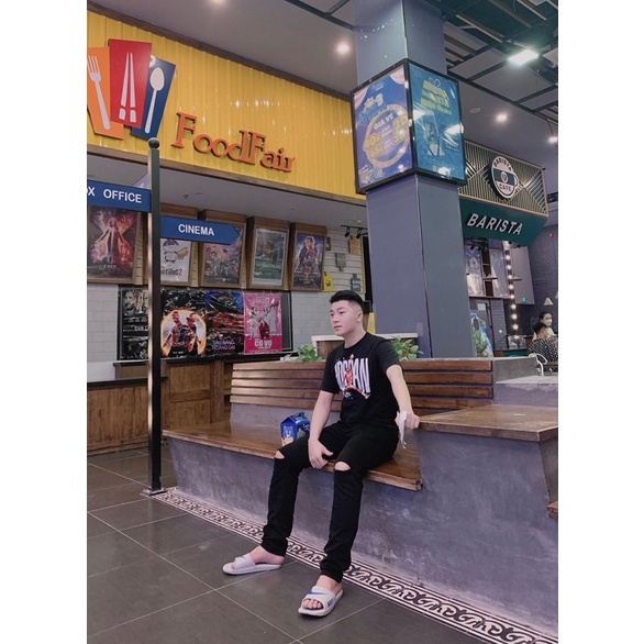 Áo NK Jordan, áo thun cổ tròn form oversize