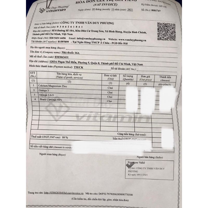 Viên uống bổ sung Canxi magie kẽm, Calcium Magnesium Zinc Nature's Bounty100v